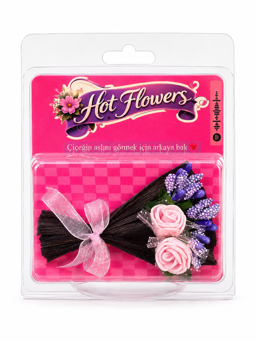 Hot Flowers Pembe Lavanta Buketi
