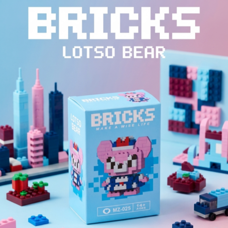 BRICKS Lotso Bear