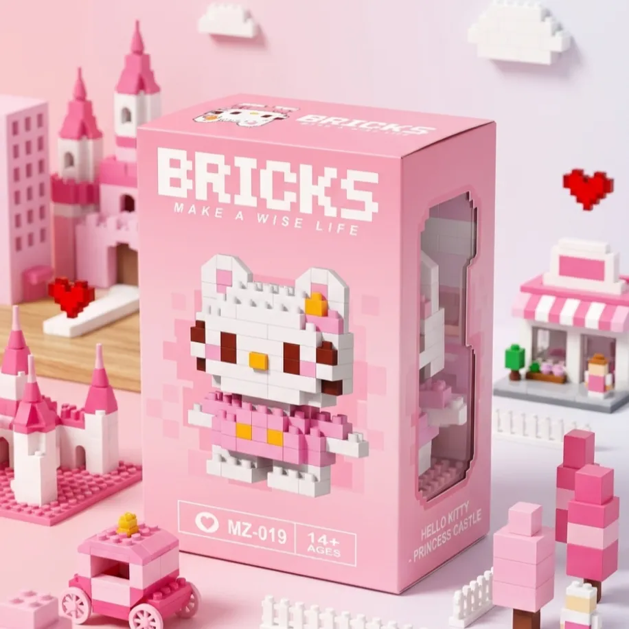 BRICKS Hello Kitty – Pembe